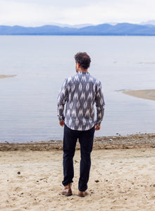 Glacier Mountain Ikat Shirt