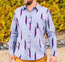 Load image into Gallery viewer, Rising Phoenix Ikat Shirt
