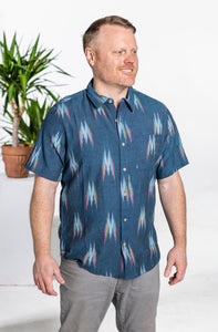 Rocket Man Ikat Shirt