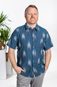 Rocket Man Ikat Shirt