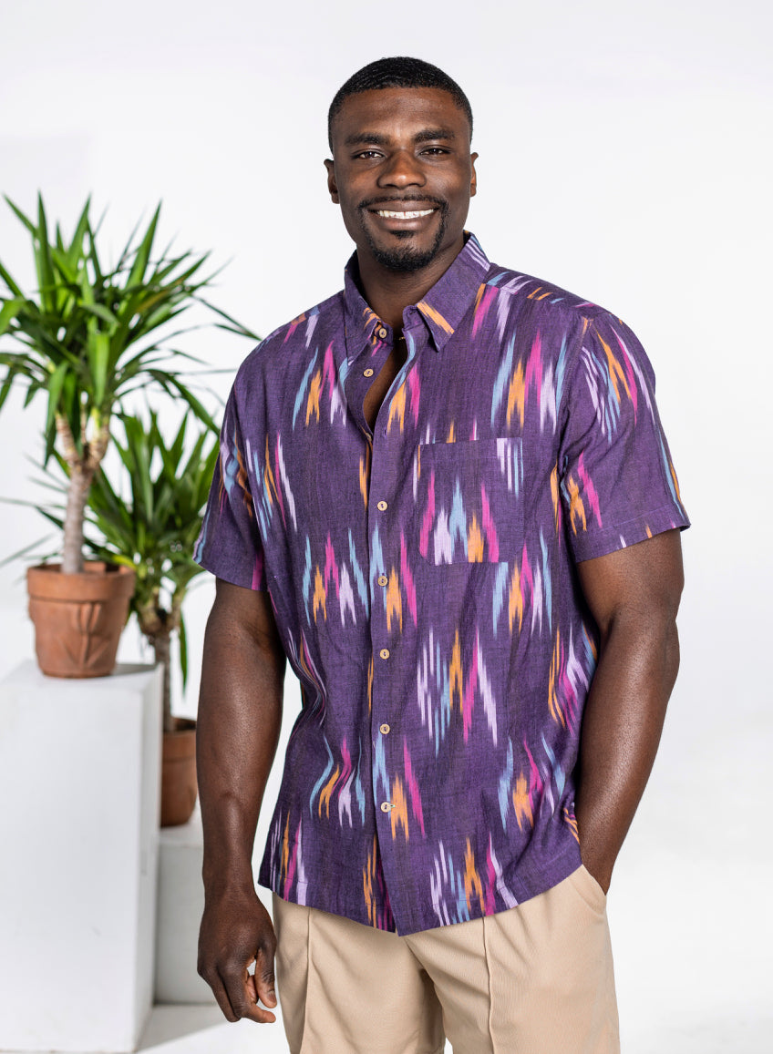 Rio Ikat Short Sleeve Shirt