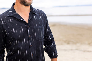 Night Rise Ikat Shirt